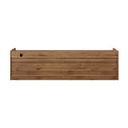 TV Stand with 4 Drawers, Charging Ports & LED Lighting – Walnut / Espresso / Black, Modern Style