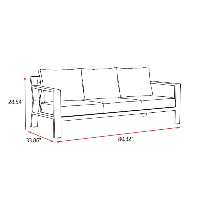 Rhodes 3-Piece Seating Set