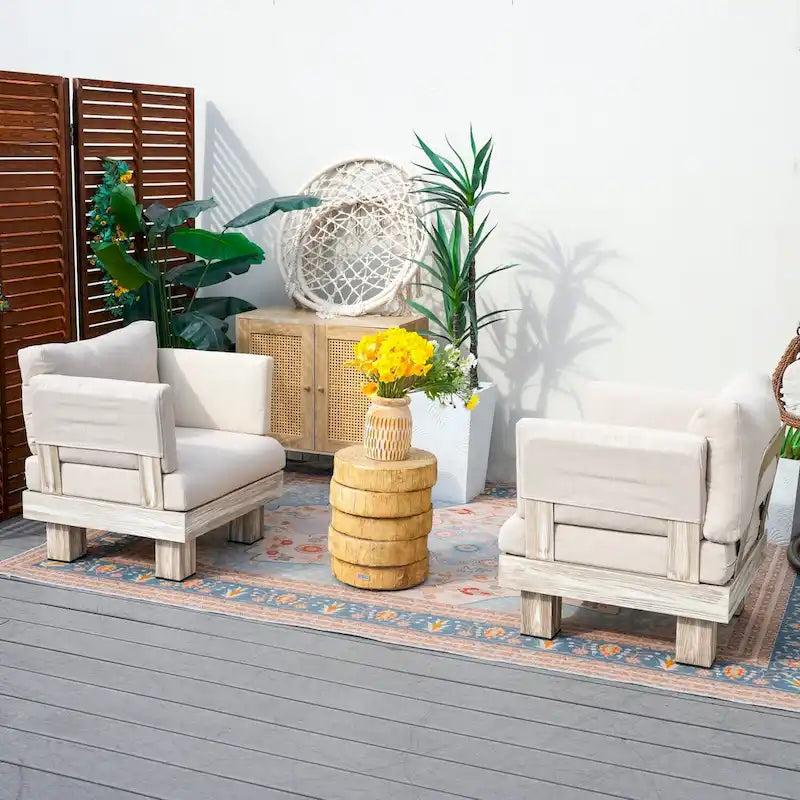 3-piece Aluminum Patio Sofa Set with Coffee Table