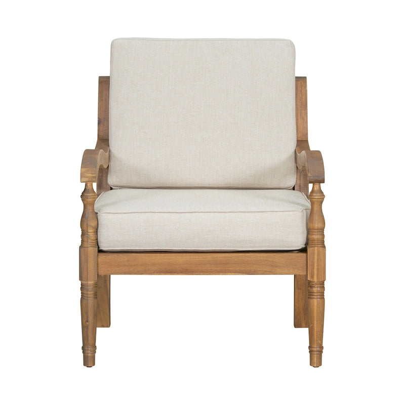 Christopher Knight Home- Jasie Acacia Wood Outdoor Club Chair
