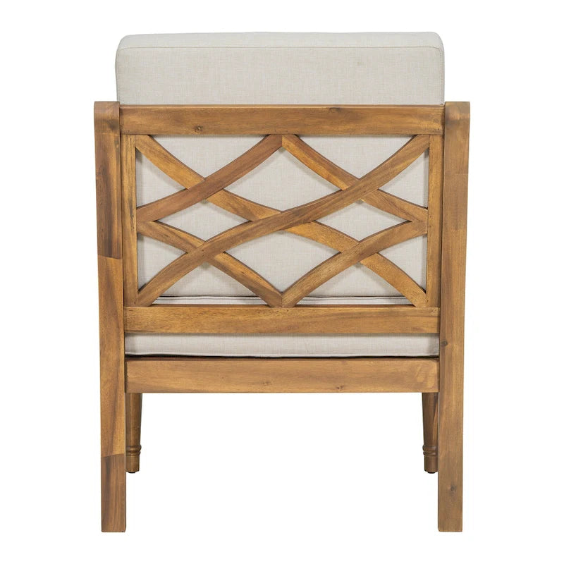 Christopher Knight Home- Jasie Acacia Wood Outdoor Club Chair
