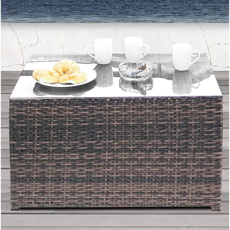Fully Assembled Coffee Table (Brown)