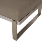 Roomfitters 5-Seater Outdoor Sofa Set, Weather-Resistant Cushioned Patio Seating, Modern Metal Frame