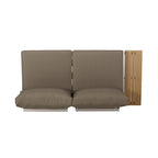 Roomfitters 5-Seater Outdoor Sofa Set, Weather-Resistant Cushioned Patio Seating, Modern Metal Frame