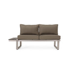 Roomfitters 5-Seater Outdoor Sofa Set, Weather-Resistant Cushioned Patio Seating, Modern Metal Frame