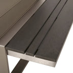 Roomfitters 5-Seater Outdoor Sofa Set, Weather-Resistant Cushioned Patio Seating, Modern Metal Frame
