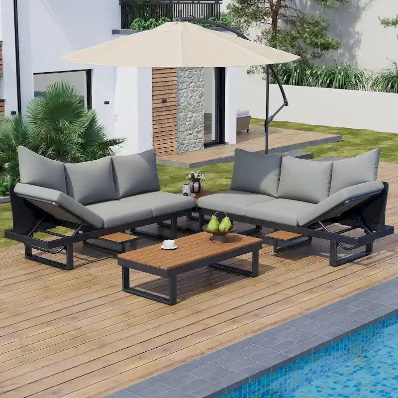 Outdoor Sectional Sofa Set