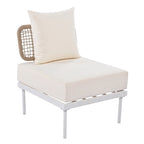 8-Piece Patio Sectional Sofa Set with Coffee Table