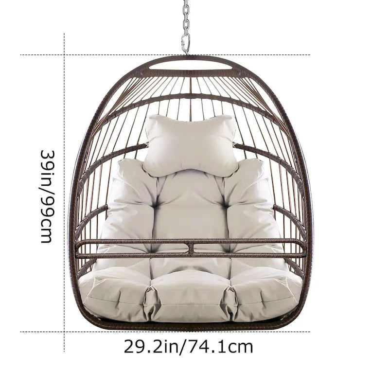 Swing Hammock Egg Basket Chairs Without Stand Indoor Outdoor
