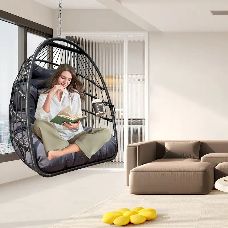 Swing Hammock Egg Basket Chairs Without Stand Indoor Outdoor