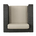 Comfortable and Flexible Outdoor Swivel Patio Chair with Cushions