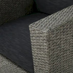 Comfortable and Flexible Outdoor Swivel Patio Chair with Cushions