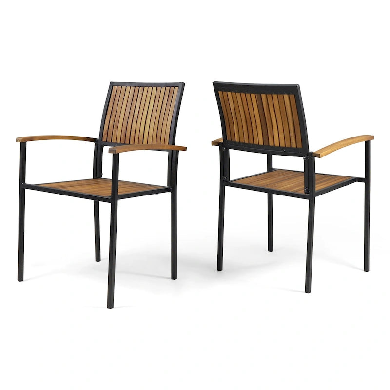 Wood and Metal chair