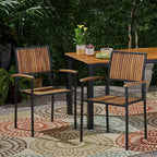 Wood and Metal chair