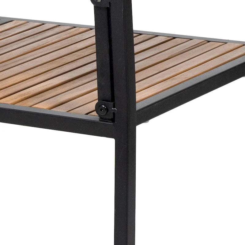 Wood and Metal chair