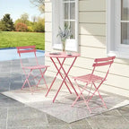 Outdoor Patio Table and Chairs Set for Apartments Porch Pool