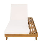 Christopher Knight Home- Michael Outdoor Acacia Chaise Lounge Set of 2