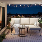 3 Piece Rattan Patio Furniture Set