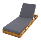 Christopher Knight Home -Johnson Outdoor Acacia Chaise Lounge Set