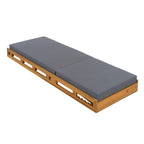 Christopher Knight Home -Johnson Outdoor Acacia Chaise Lounge Set