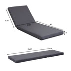 Christopher Knight Home -Johnson Outdoor Acacia Chaise Lounge Set