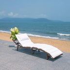 SAFAVIEH Outdoor Nihada Chaise Sun Lounger - 79Wx25Dx14H