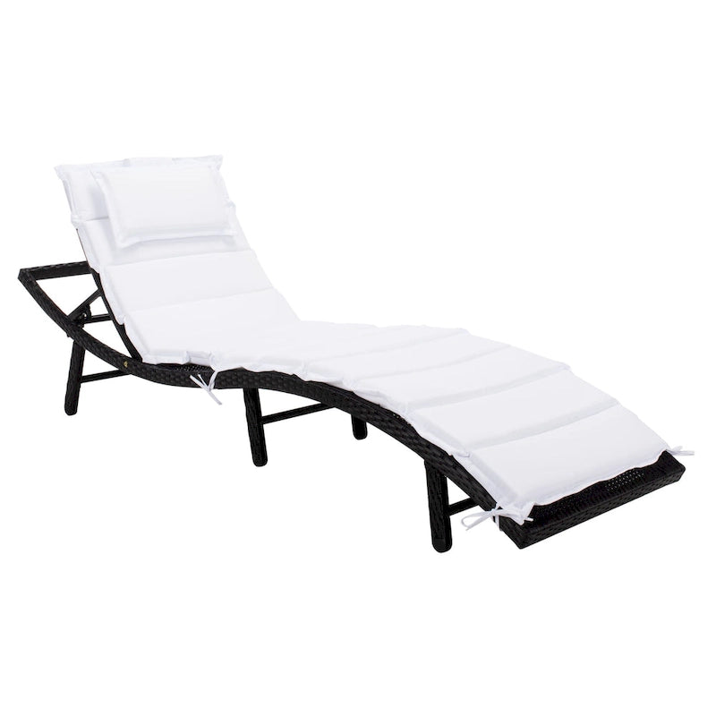SAFAVIEH Outdoor Nihada Chaise Sun Lounger - 79Wx25Dx14H