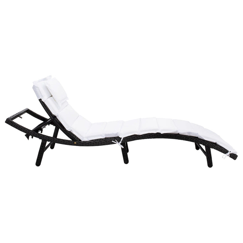 SAFAVIEH Outdoor Nihada Chaise Sun Lounger - 79Wx25Dx14H