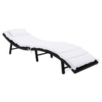 SAFAVIEH Outdoor Nihada Chaise Sun Lounger - 79Wx25Dx14H