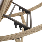 SAFAVIEH Outdoor Nihada Chaise Sun Lounger - 79Wx25Dx14H
