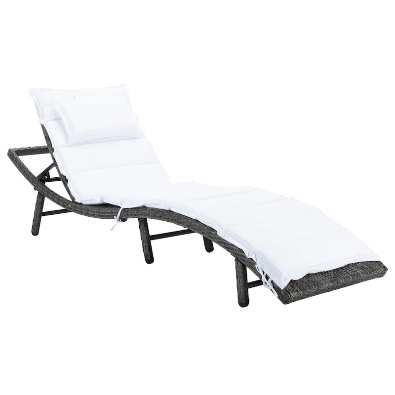 SAFAVIEH Outdoor Nihada Chaise Sun Lounger - 79Wx25Dx14H