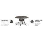 Grenada 5 Piece Outdoor Dining Set by homestyles