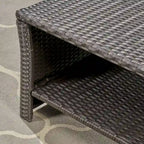 St. Lucia Outdoor 6 Seater Wicker Chat Set by Christopher Knight Home