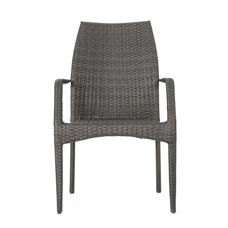 Lisbon Outdoor 5-piece Wicker Dining Set by Christopher Knight Home