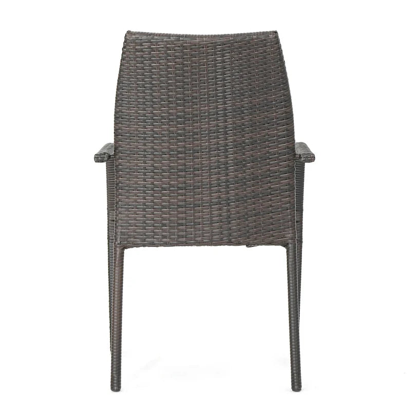 Lisbon Outdoor 5-piece Wicker Dining Set by Christopher Knight Home