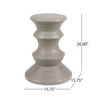 Eureka Outdoor Side Table, by Christopher Knight Home