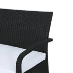 Cordoba Outdoor Wicker 4-piece Conversation Set with Cushions by Christopher Knight Home