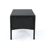 Cordoba Outdoor Wicker 4-piece Conversation Set with Cushions by Christopher Knight Home