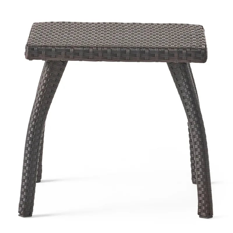 Honolulu Outdoor Wicker Side Table by Christopher Knight Home