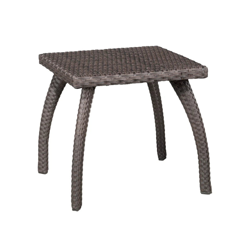 Honolulu Outdoor Wicker Side Table by Christopher Knight Home