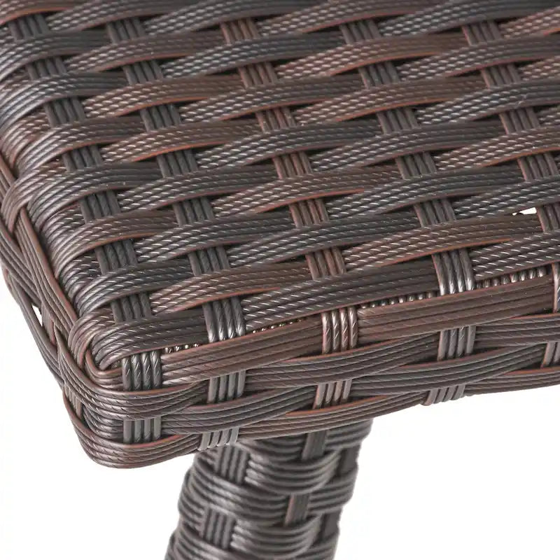 Honolulu Outdoor Wicker Side Table by Christopher Knight Home