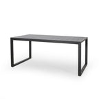 Navan Outdoor 6 Seater Aluminum Dining Set by Christopher Knight Home