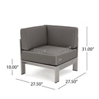 Cape Coral Outdoor 11-piece Sofa and Chat Set by Christopher Knight Home