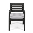Nestor Outdoor Acacia Wood Dining Chairs by Christopher Knight Home