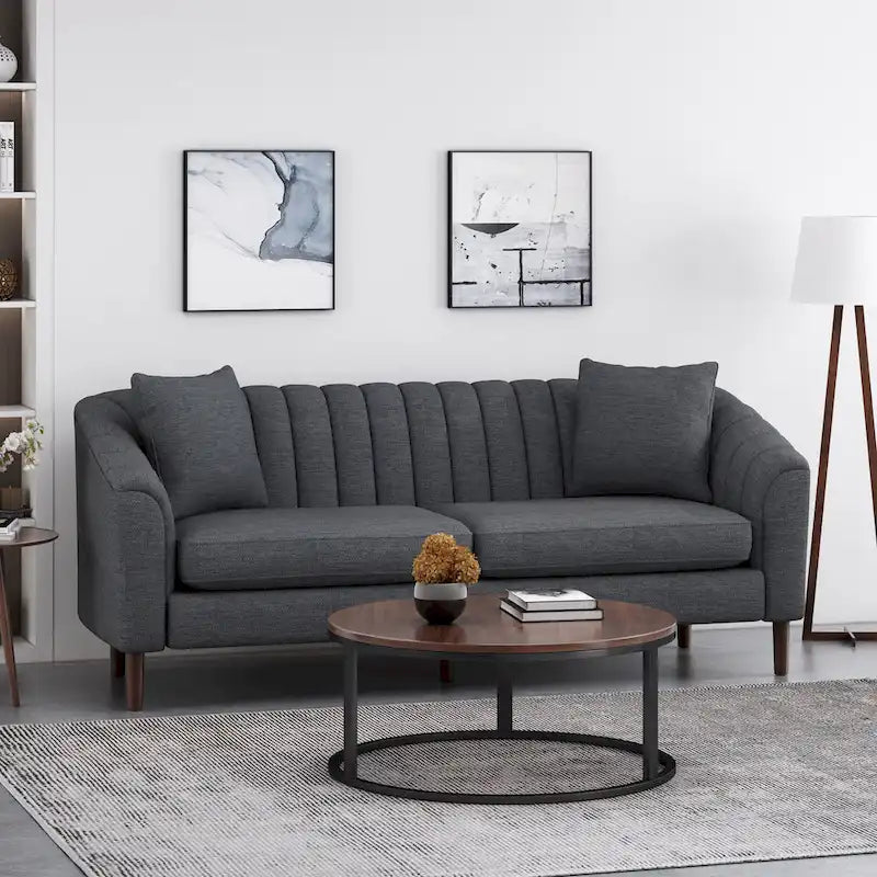 Ansonia Channel-tufted Sofa by 