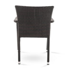 Christopher Knight Home Joyce Outdoor Wicker Dining Chairs (Set of 2)