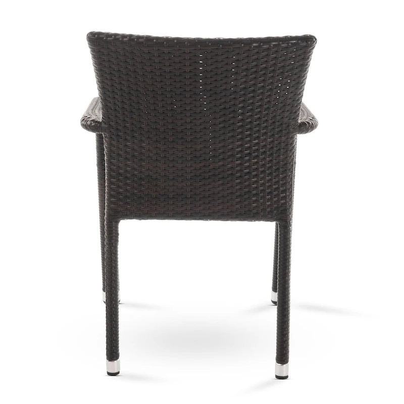 Christopher Knight Home Joyce Outdoor Wicker Dining Chairs (Set of 2)