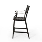 Tahoe Outdoor 29 Aluminum Barstool (Set of 4) by Christopher Knight Home