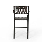 Tahoe Outdoor 29 Aluminum Barstool (Set of 4) by Christopher Knight Home