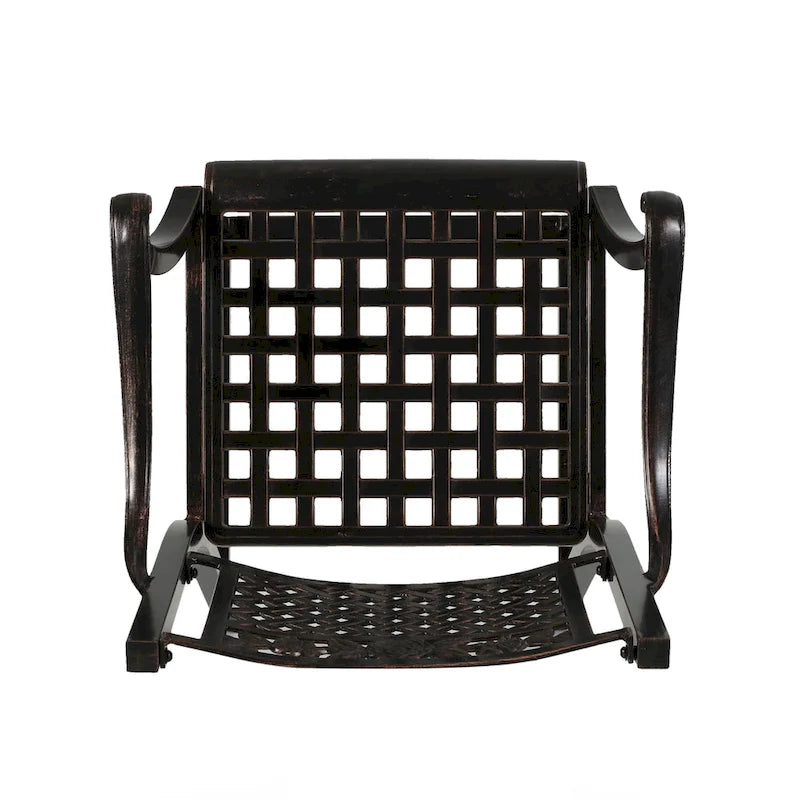 Tahoe Outdoor 29 Aluminum Barstool (Set of 4) by Christopher Knight Home